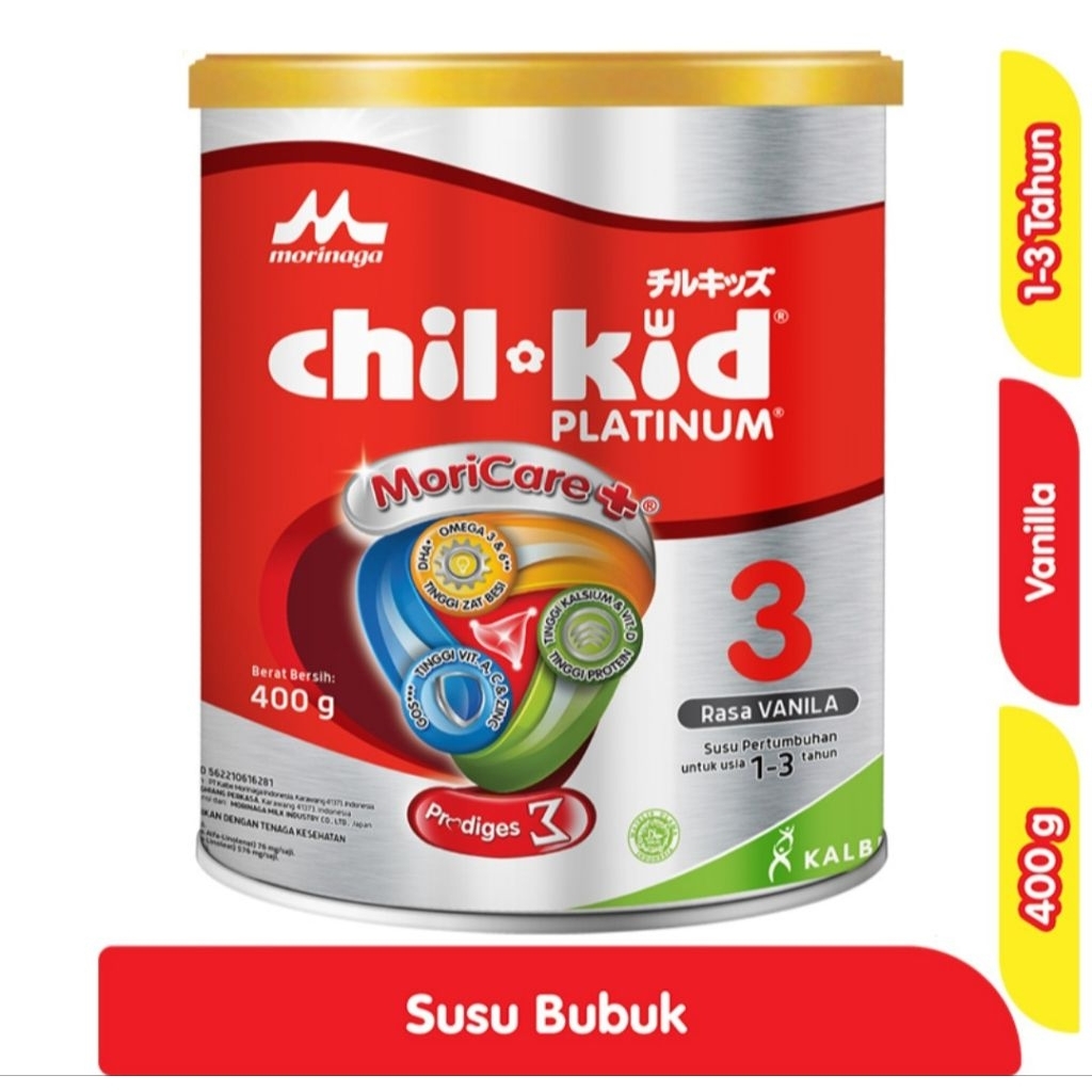 

Morinaga Chil-kid 3 Platinum Vanila 400G