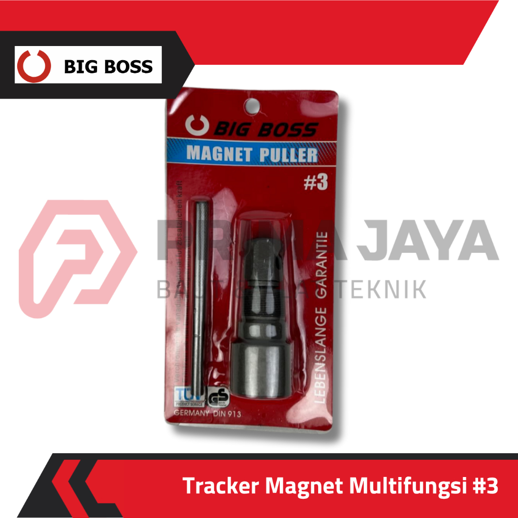 TRACKER TREKER MAGNET MULTIFUNGSI / ALAT PEMBUKA MAGNET MOTOR / MAGNET PULLER NO #3 / #7 BIG BOSS
