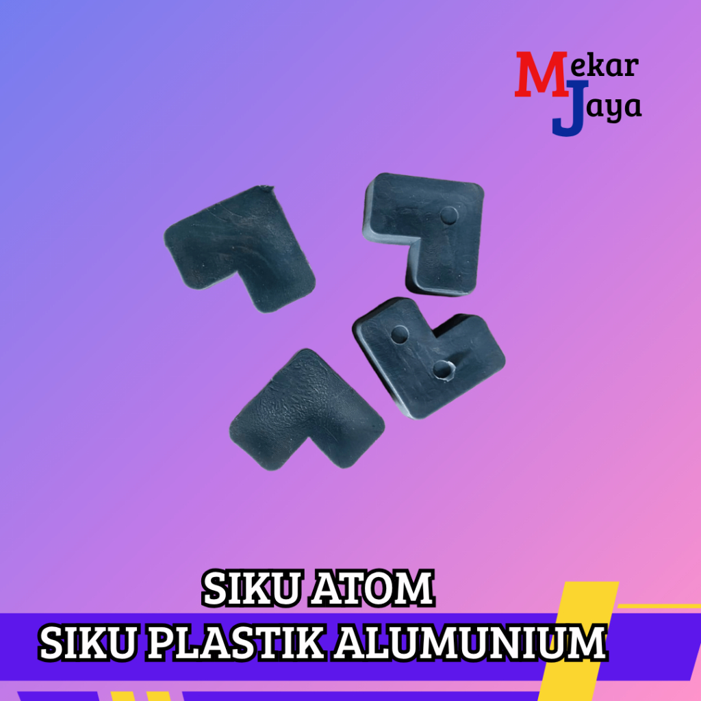 SIKU ATOM/ SIKU PLASTIK ALUMUNIUM SAMBUNGAN HOLLOW