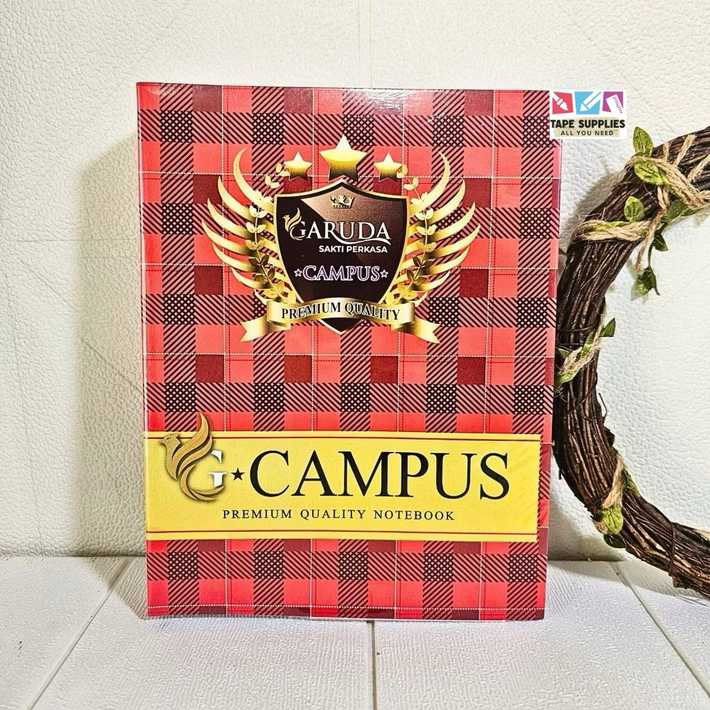 

[Whispers] (10 PCS) Ready COD!! Garuda Campus Berkualitas 38 LEMBAR - Buku Tulis Anak Sekolah
