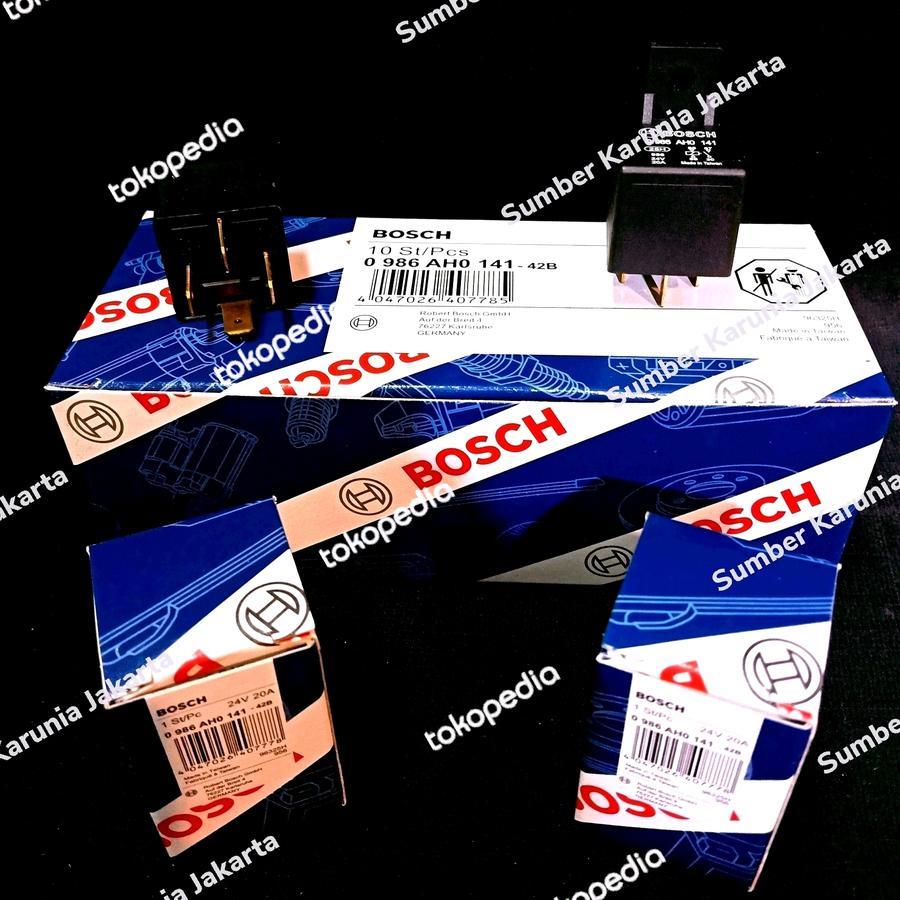 Relay Bosch 24Volt Kaki 4 AHO 141 Original