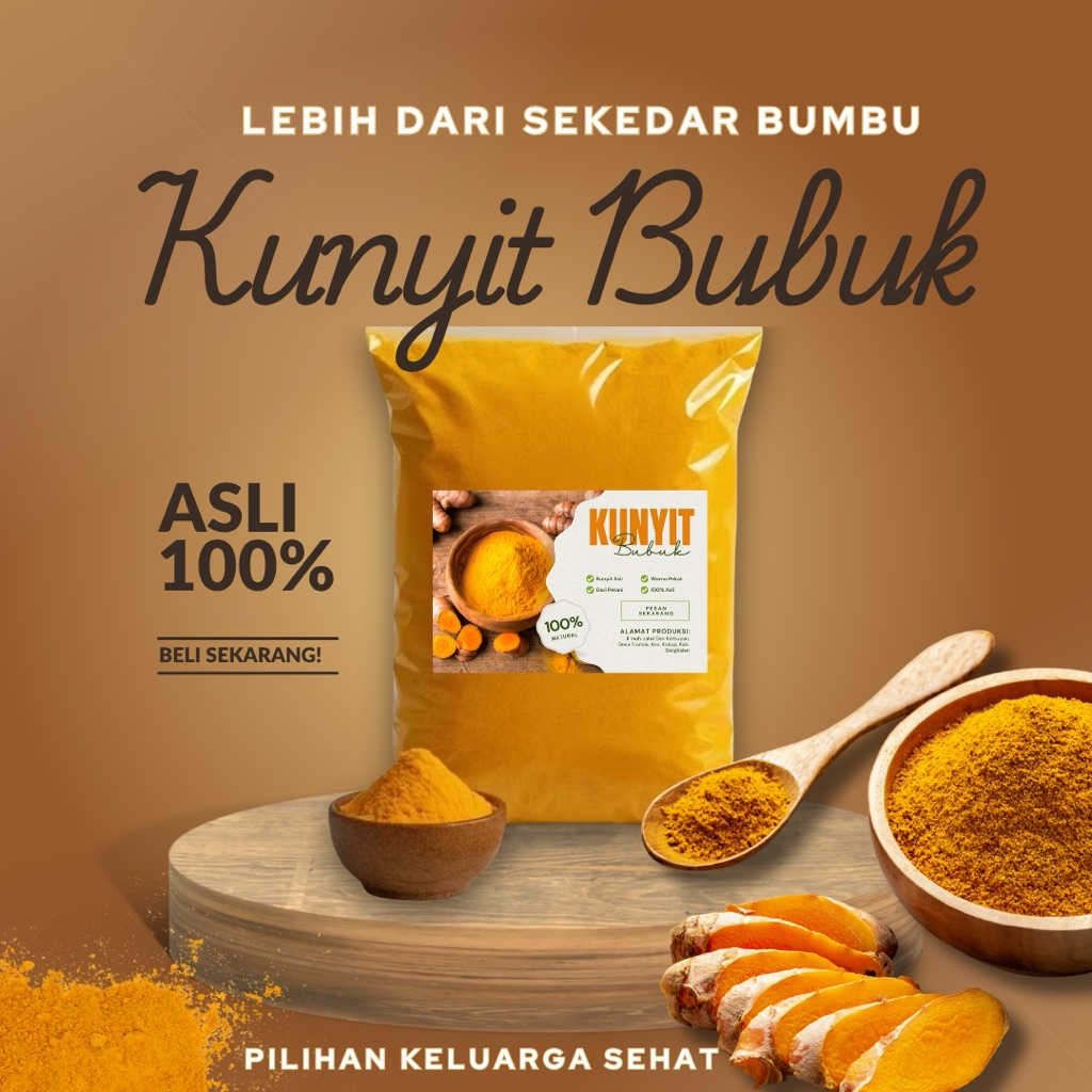 

KUNYIT BUBUK |BUMBU DAPUR | KUNYIT BUBUK ASLI |KUNYIT MADURA ASLI
