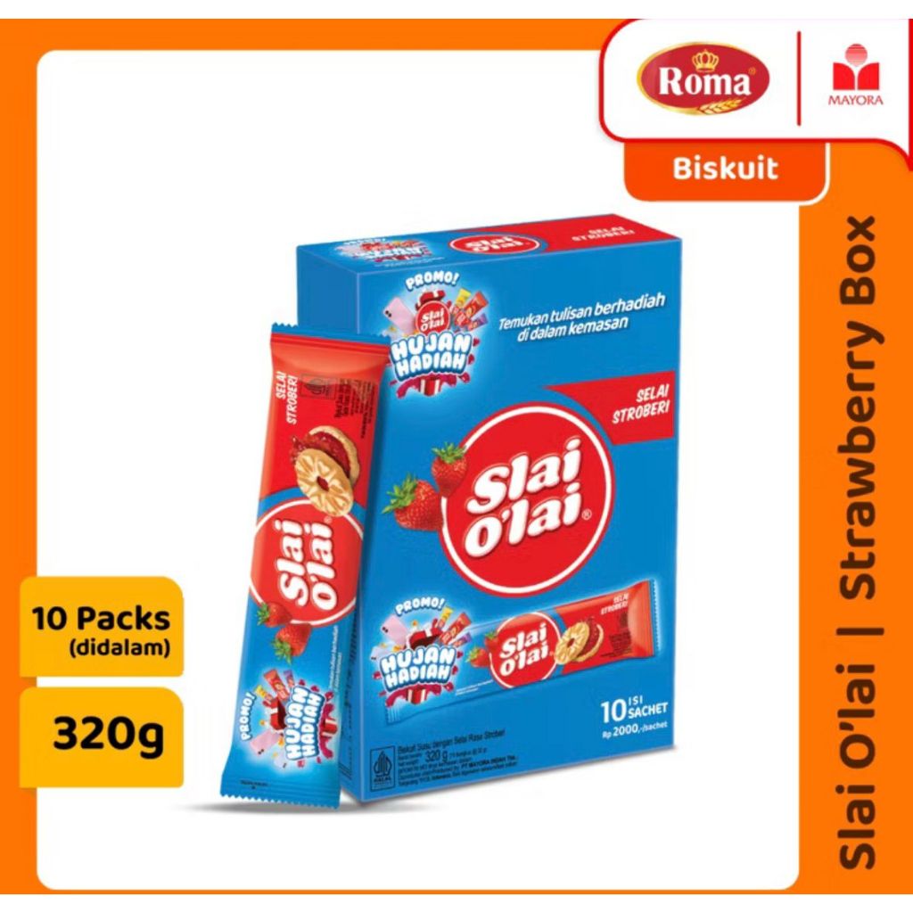 

Roma Slai Olai Strawberry Box 10 Sachet