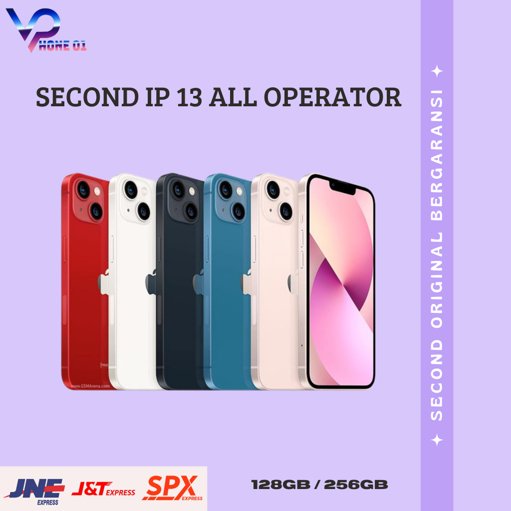 ip second 13 128gb / 256gb original mulus fullset