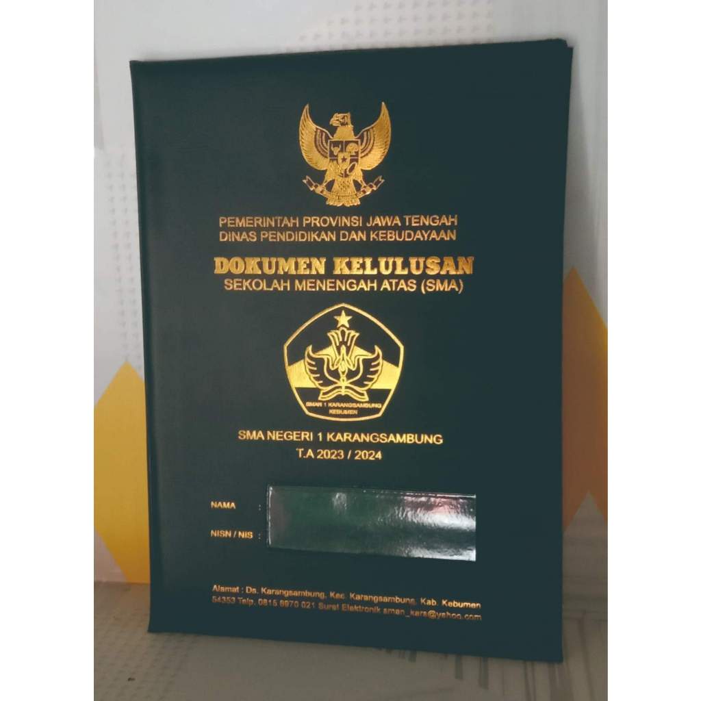 

Map Raport / MAp Dokumen Kelulusan Custom