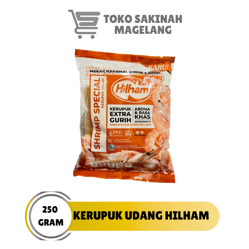 

Hilham Kerupuk Udang 250 Gram Kerupuk Mentah Udang Extra Gurih Kerupuk Khas Indramayu Kerupuk 2 Gajah