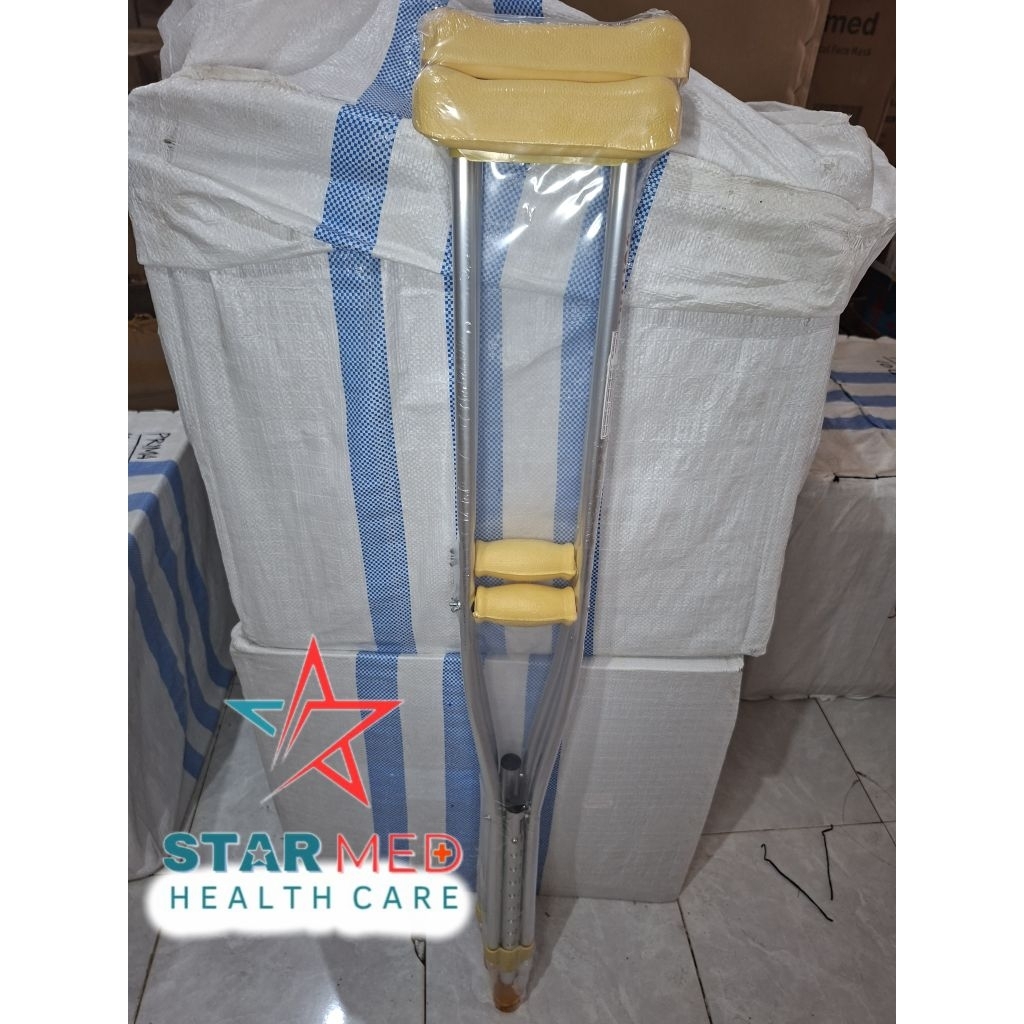 KRUK ketiak Juara / Kruk Ketiak | Tongkat Ketiak size S M Juara Sepasang / Alat Bantu Jalan Kaki Cid