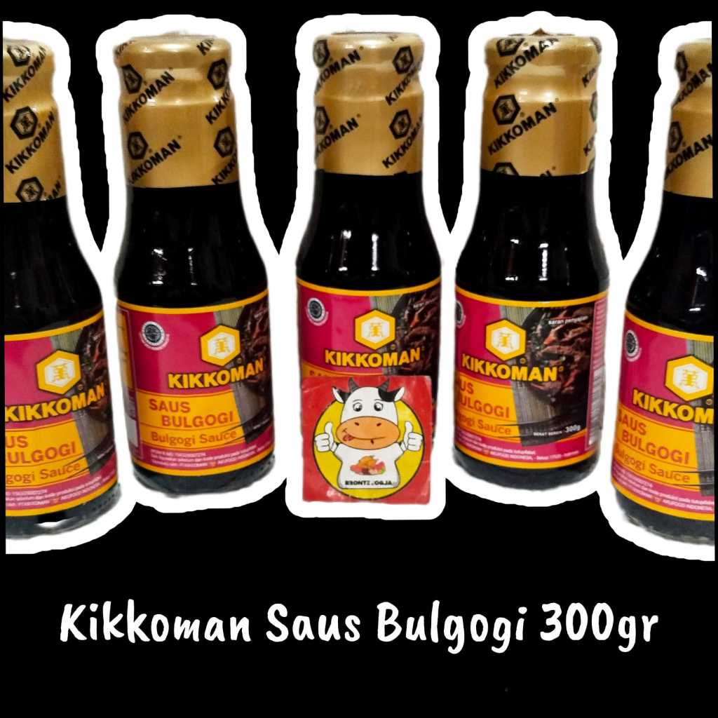 

KIKKOMAN SAUS BULGOGI 300GR-FROZEN FOOD-BRONTZ JOGJA