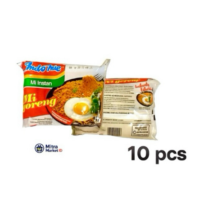 

Indomie Goreng Original 10 Pcs
