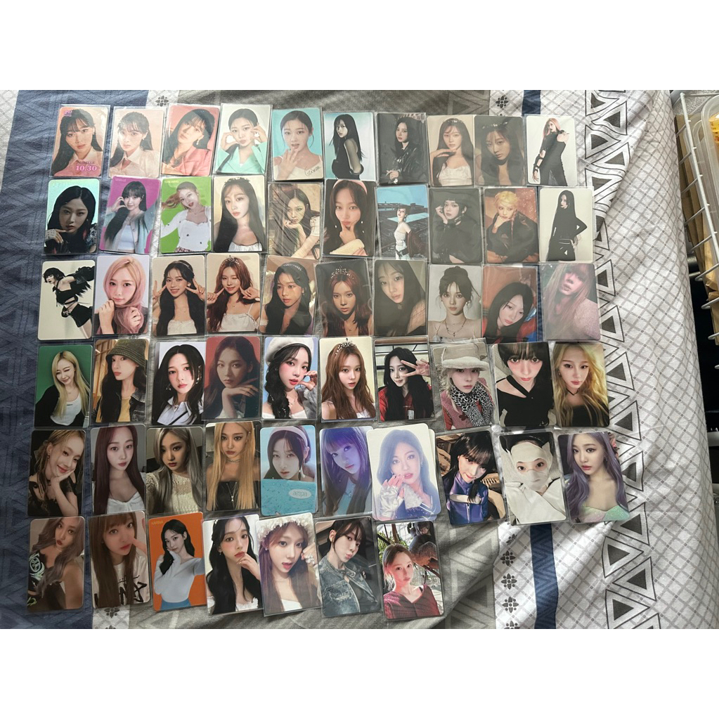 AESPA Official PC Photocard Merch Album Karina Ningning Winter Giselle (DIY Concept SG23 KTOWN Benef