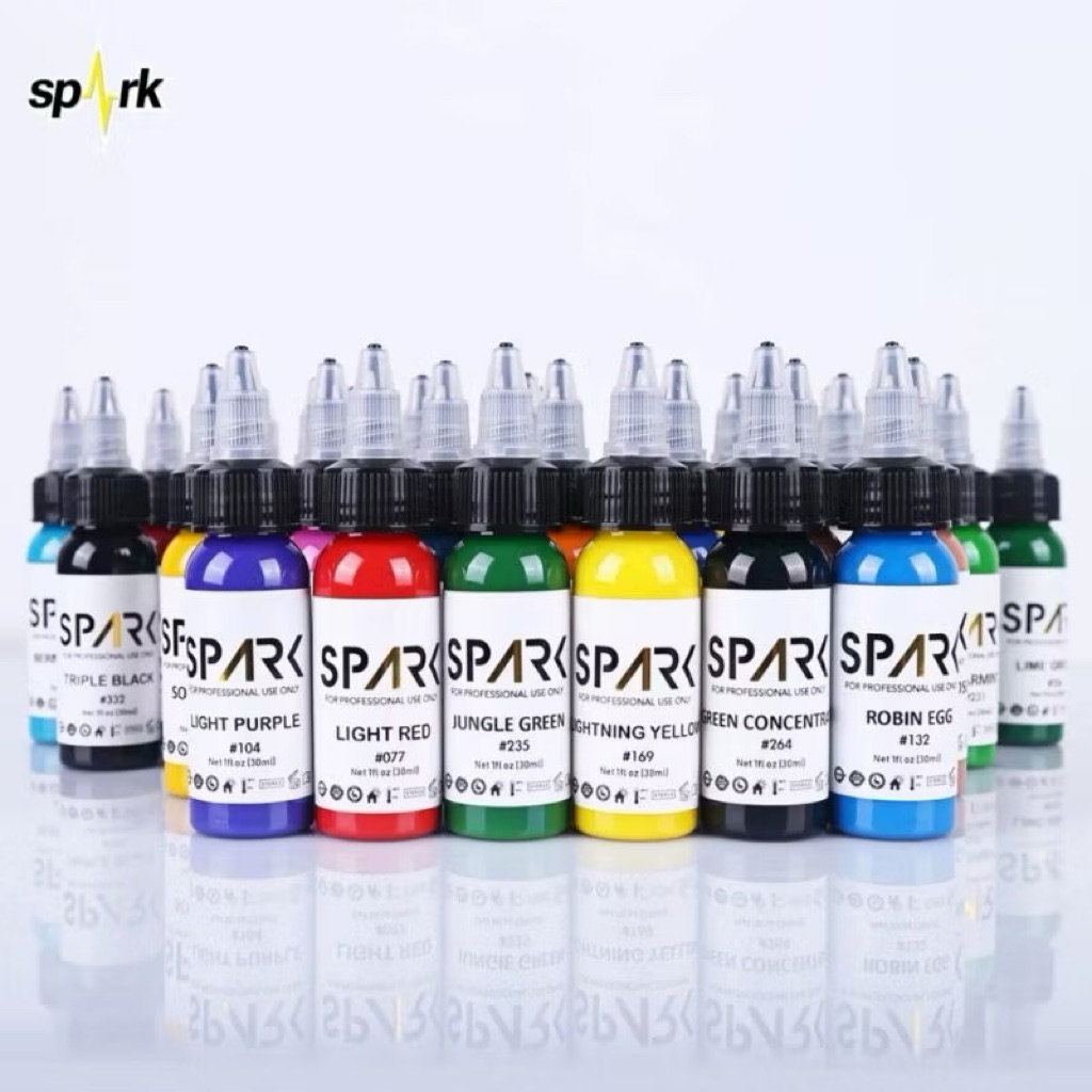 SPARK TATTOO INK 1oz 30ml | TINTA TATTOO SPARK INK 1oz 30ml | TINTA TATTOO SPARK ORIGINAL | TINTA SP