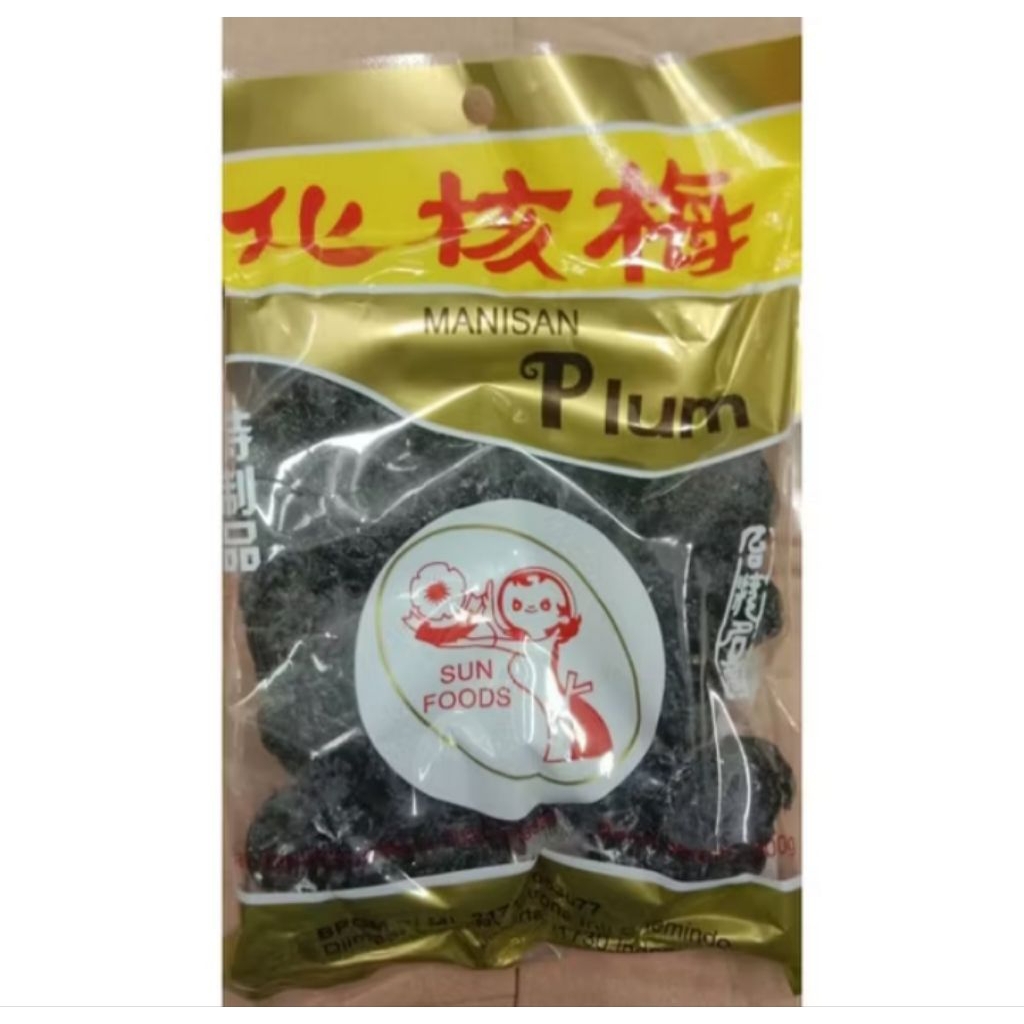 

manisan plum 300 kering tanpa biji