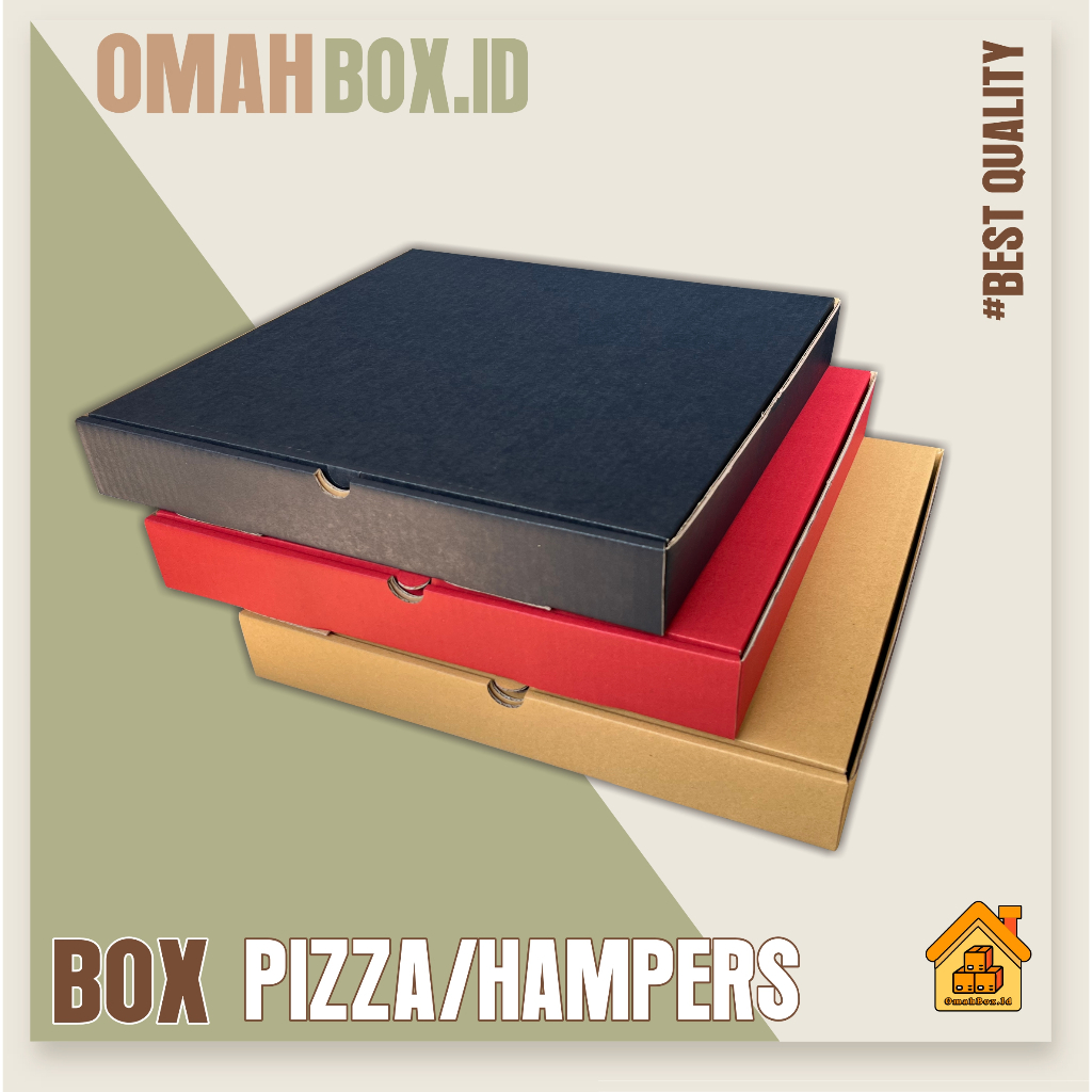 

box pizza polos 36x36x5 cm | kardus pizza | box pizza | kotak pizza | kemasan pizza | box gift | box hampers | box baju | box kaos
