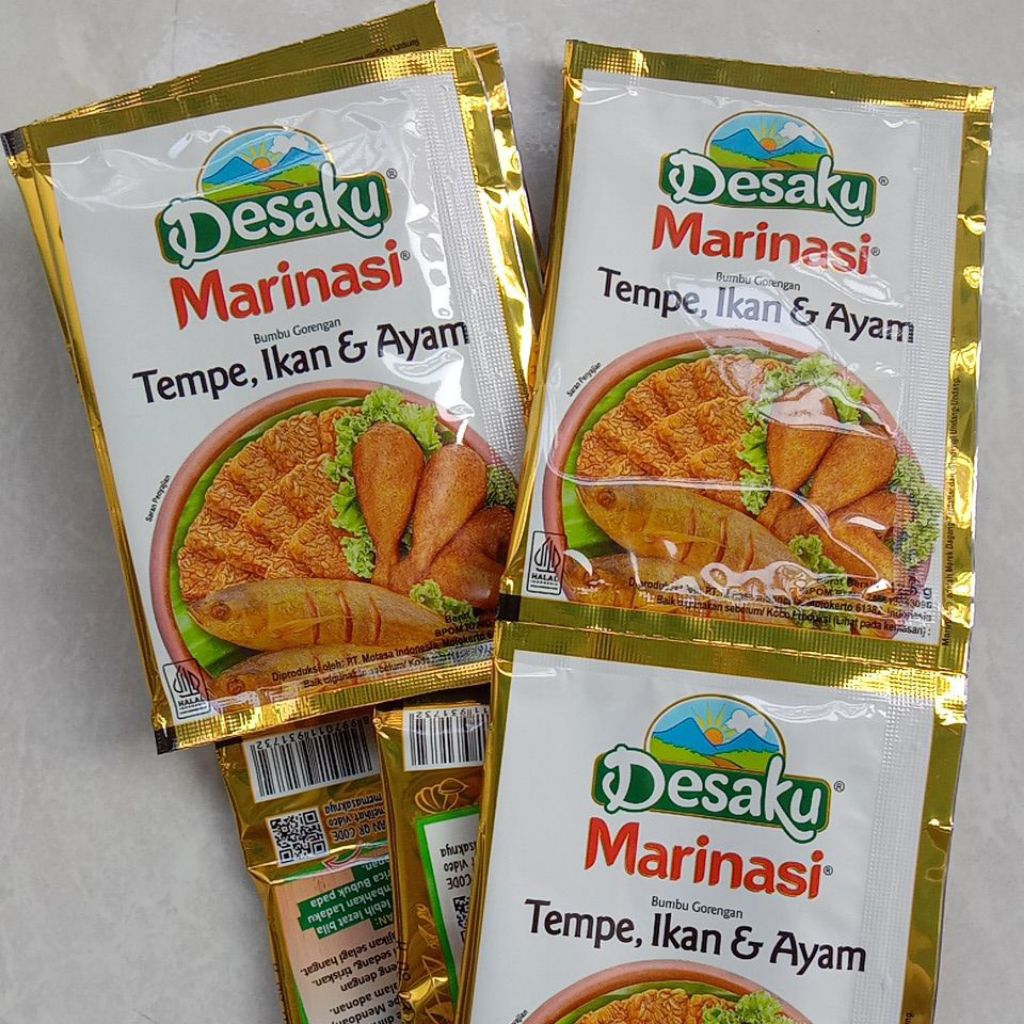 

DESAKU MARINASI TEMPE,IKAN & AYAM