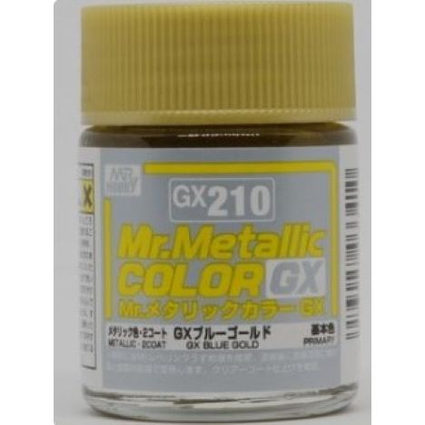 GX210 Blue Gold Metallic.2Coat MR. METALLIC GX Mr.Hobby