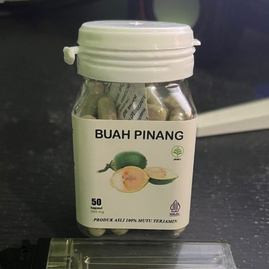 

Buah Pinang Muda Kapsul Murni Berkhasiat