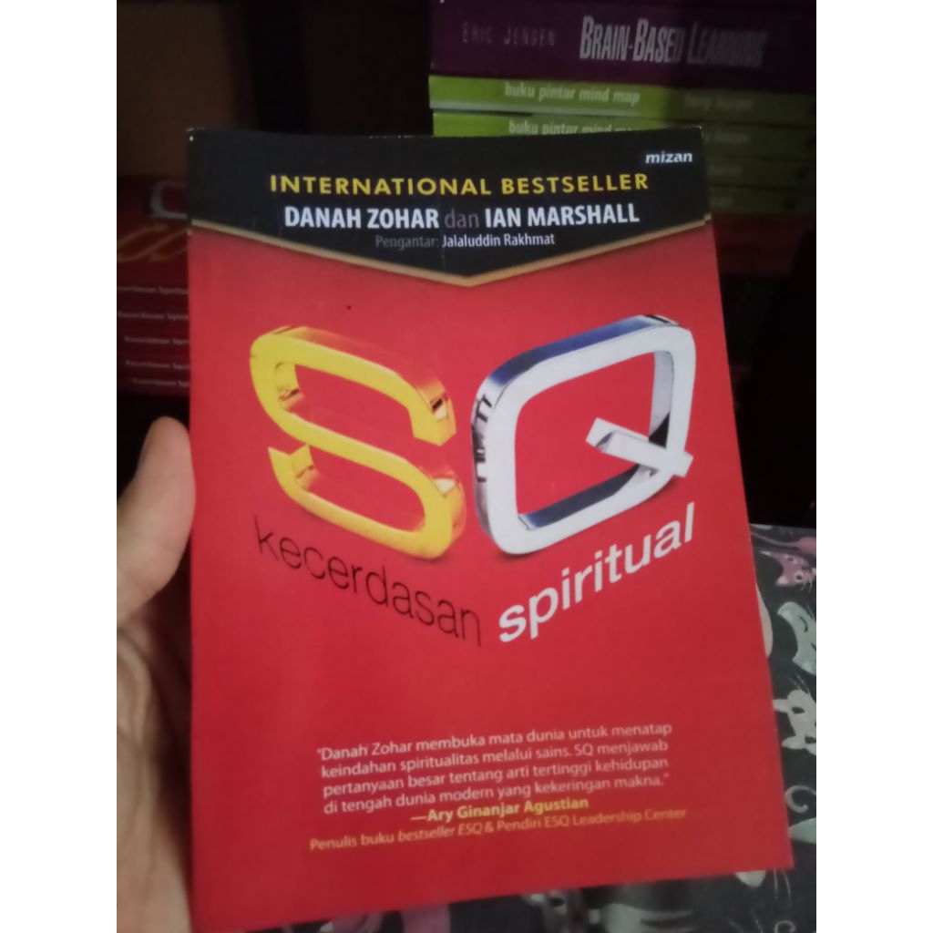 SQ Kecerdasan Spiritual Danah Zohar dan Ian Marshall (tt. 2007, total 326 hlm)