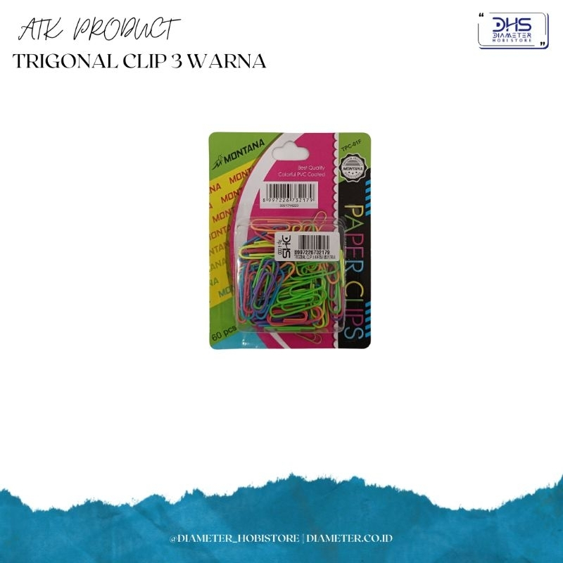 

Trigonal Clip 3 Warna / Montana