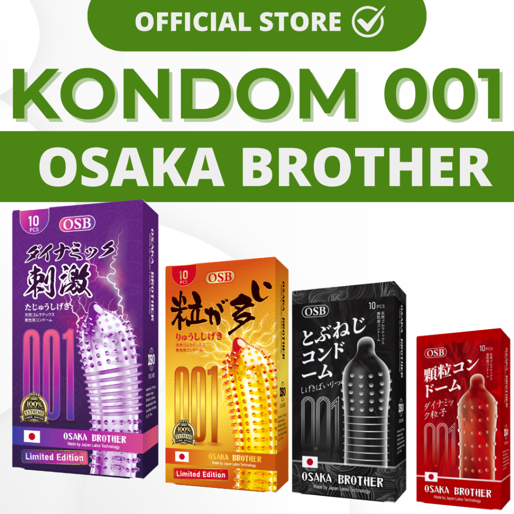 Condom 001 Dotted - Bergerigi Varian Lengkap