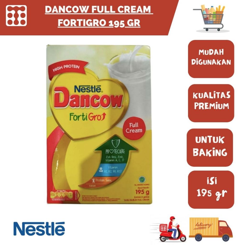 

DANCOW FULL CREAM FORTIGRO 195 GR