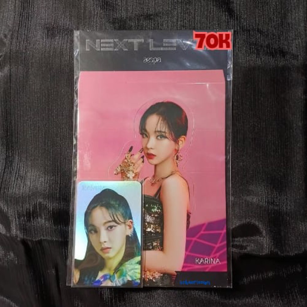 [Clearance Sale] Karina aespa Next Level Hologram Standee MD