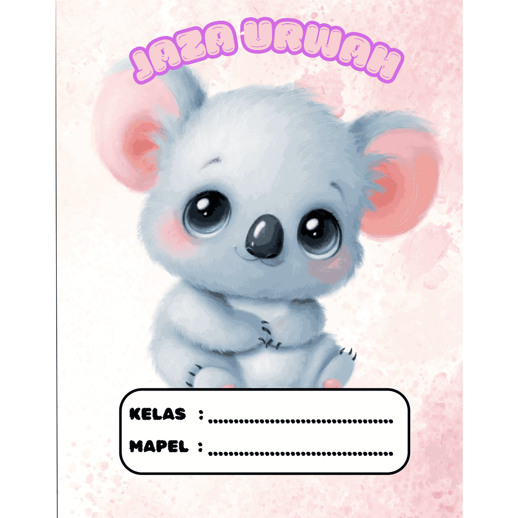 

Buku Tulis Custom Nama, Kelas dan Nama Sekolah (Isi 38 Lembar)