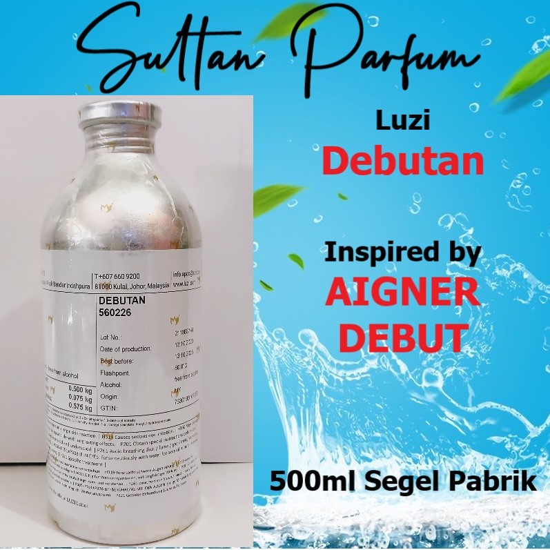 DEBUTAN / aigner debut by LUZI Bibit Parfum 500ml Segel Pabrik