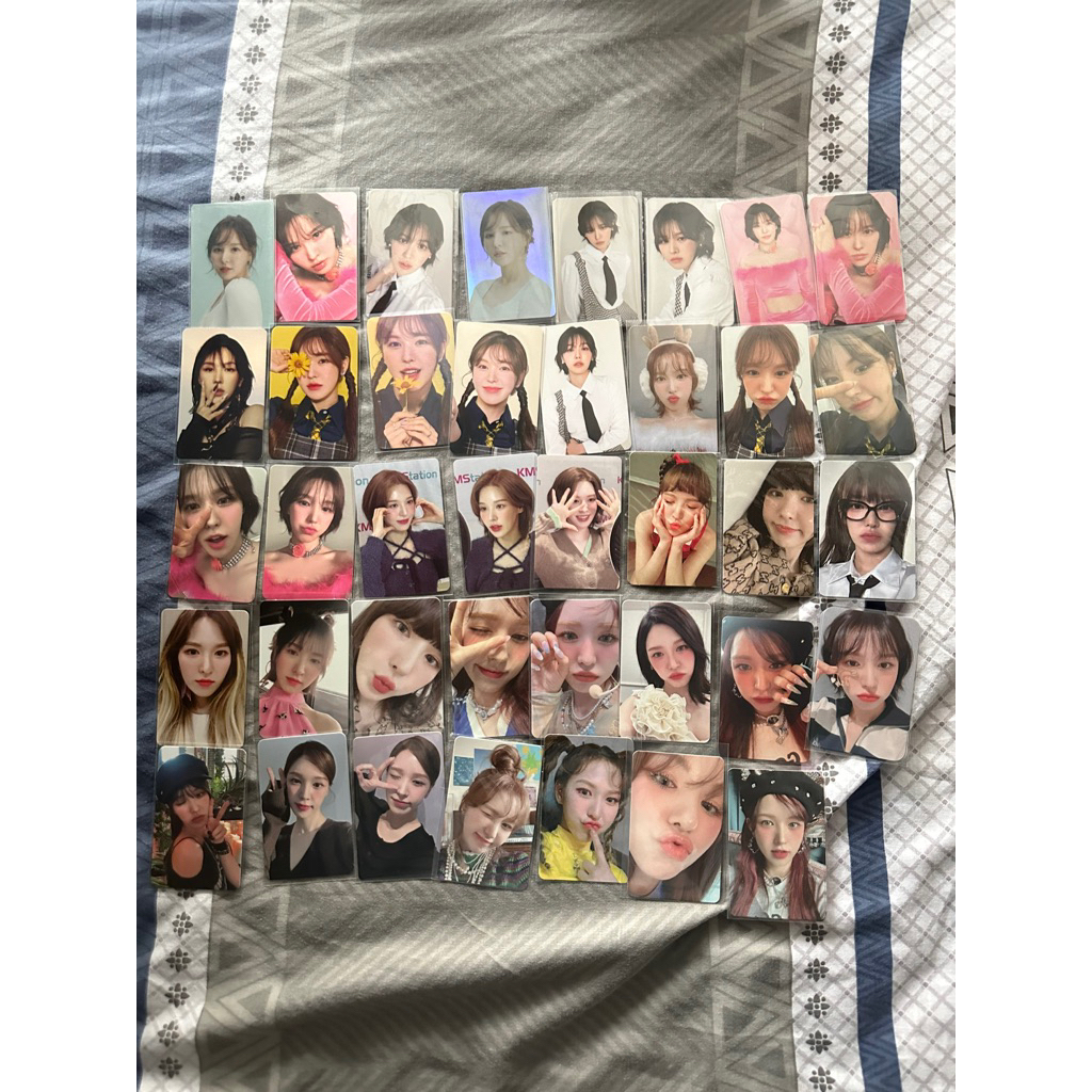 Red Velvet Wendy Official PC Photocard (Queendom Birthday Smini Photobook Really bad Boy RBB Pout Th