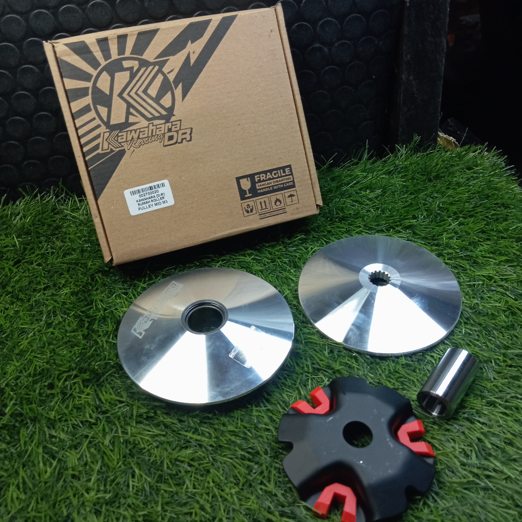 PULLY KAWAHARA RUMAH ROLLER MIO M3 MIO GT 125 MIO Z KAWAHARA DAILY RACING/PULLEY SET RUMAH ROLLER MI