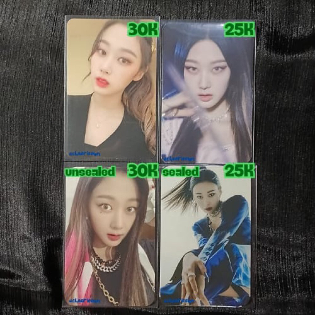 [Clearance Sale] Giselle aespa SGS & Mumo Benefit Photocard Album Savage