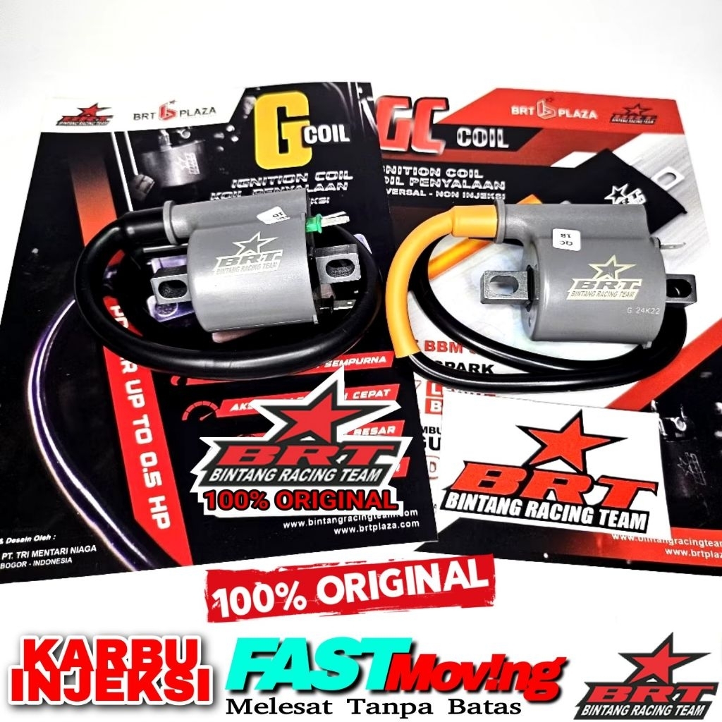 Koil BRT G-Coil GC Coil Satria FU F150 GSX Bandit GSXR150 GSX-S150 FU Fi Satria 2Tak Hiu Lumba