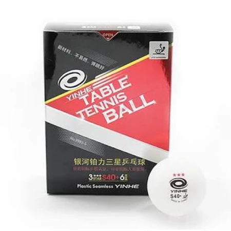 Bola Tenis Meja Pingpong Yinhe 3 Star 40+ Tanpa Sambungan