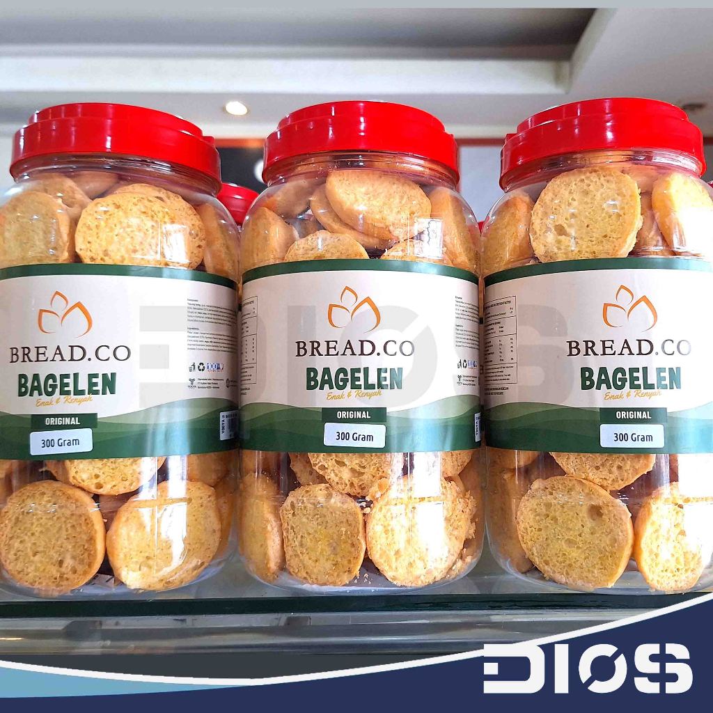 

BREADCO Bagelen Kering Toples Tabung Jumbo 300 gram ALL VARIANT Bandung