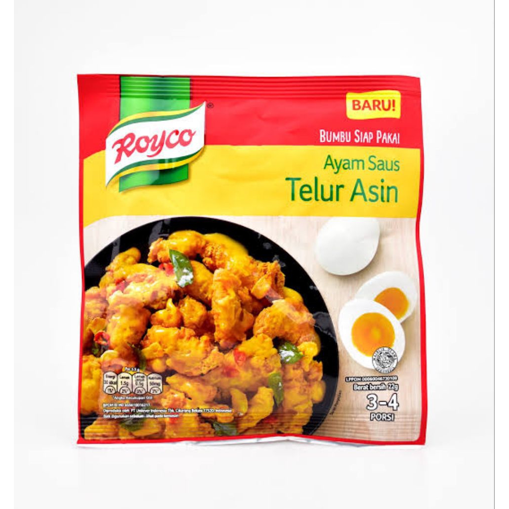 

Royco Bumbu Ayam Saus Telur Asin 22 gram