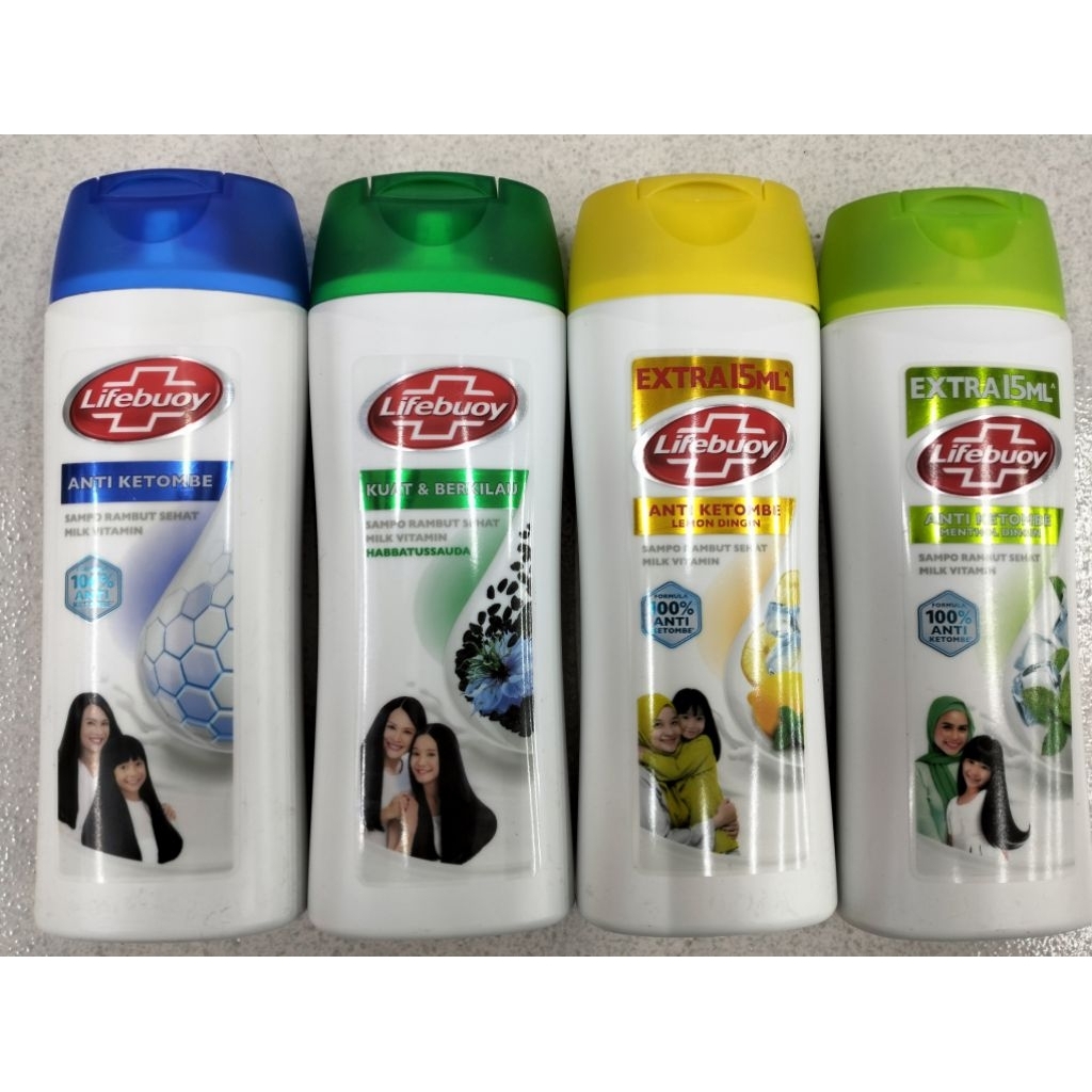 Lifebuoy Shampoo Mentol lemon Dingin 170ml