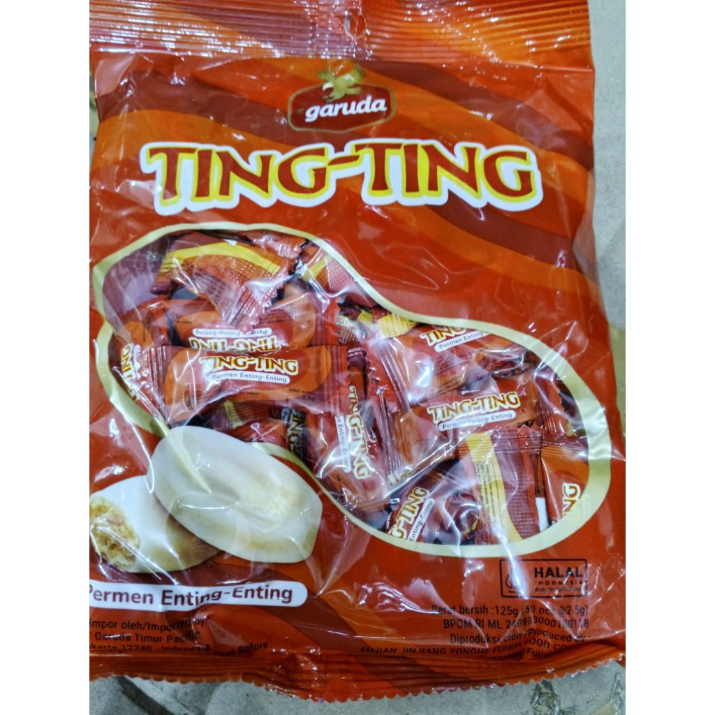 

permen Garuda ting-ting 1 pack isi 50 pcs