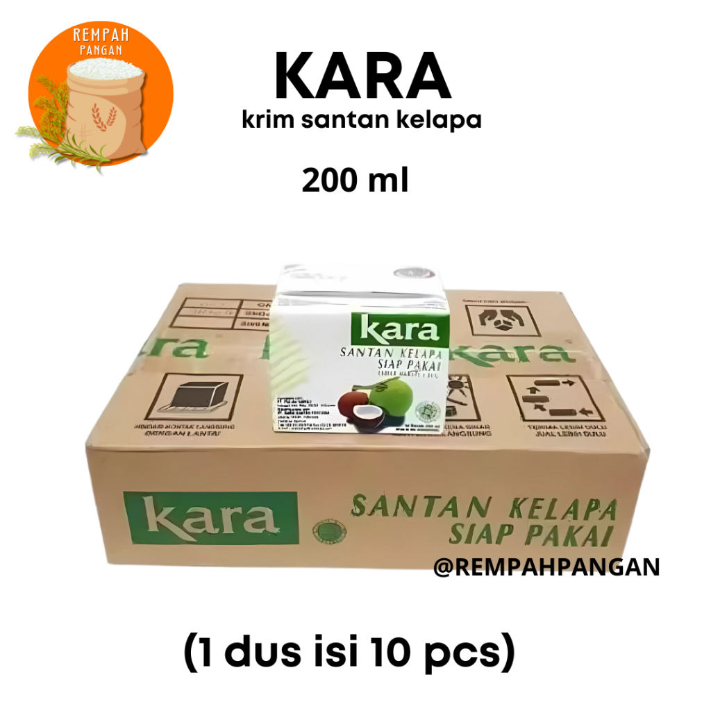 KARA Santan Kelapa 200 ml (1 Dus isi 10)