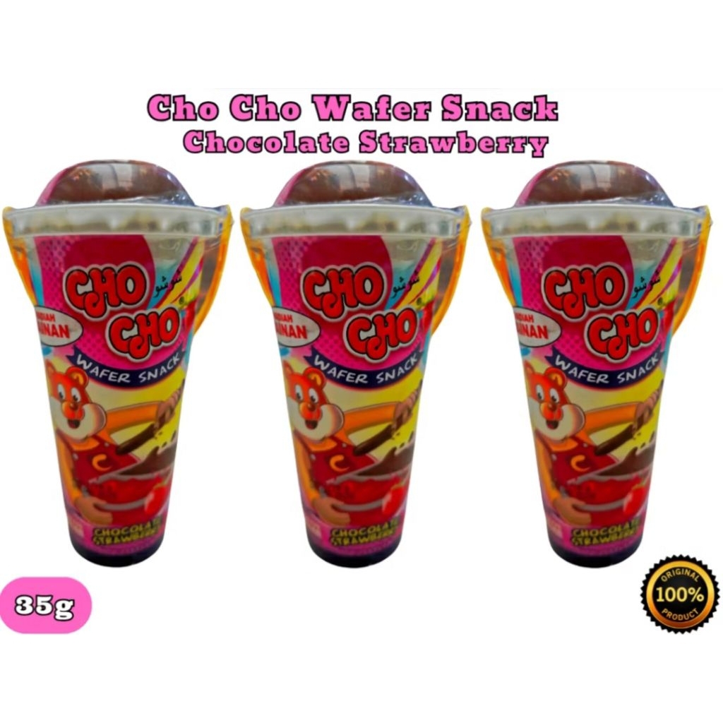 

Cho Cho Wafer Snack 35g Snack Jadul