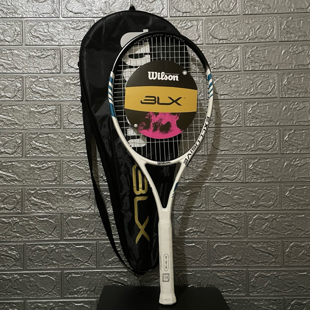 new raket tenis wilson babolat head + senar free tas import