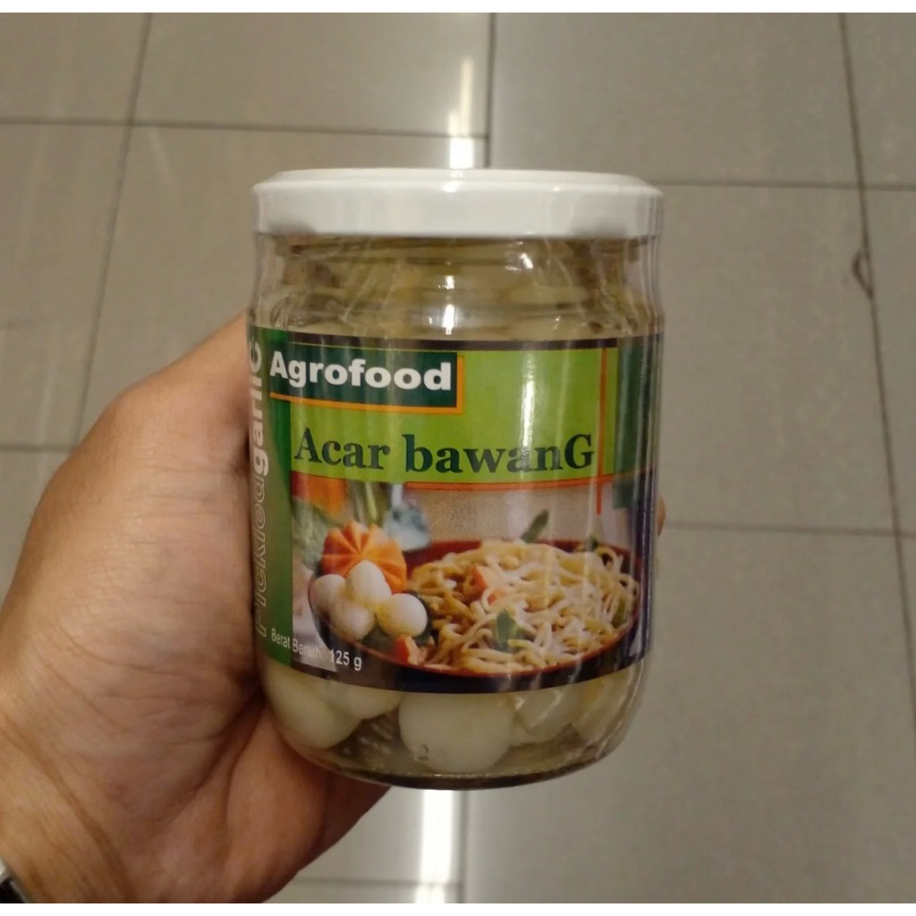 

Acar Bawang Agrofood | Agrofood Pickled Onion 125gram