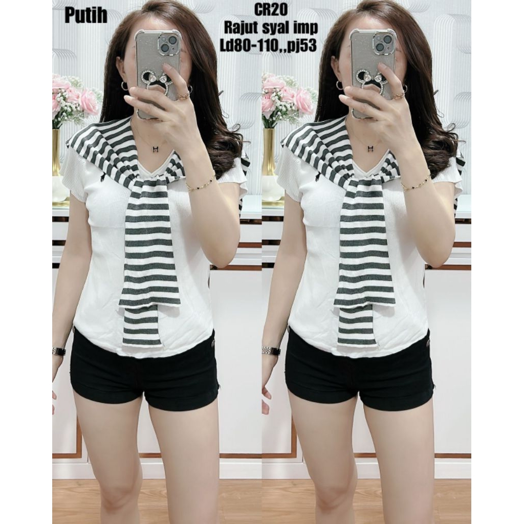 CR20 Rajut syal imp 110.000