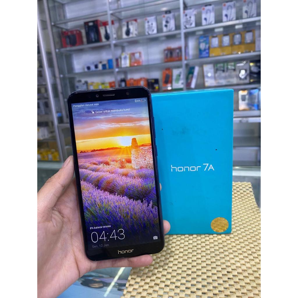 HONOR 7A 3/32GB SECOND SEKEN BEKAS RAM 3 INTERNAL 32