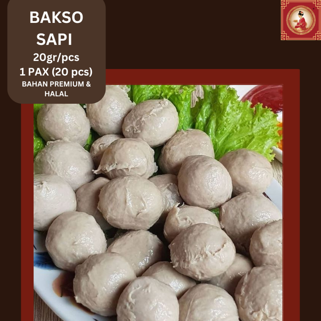 

Bakso Sapi | Frozen Food | Isi 20 pcs | Premium Quality | Halal