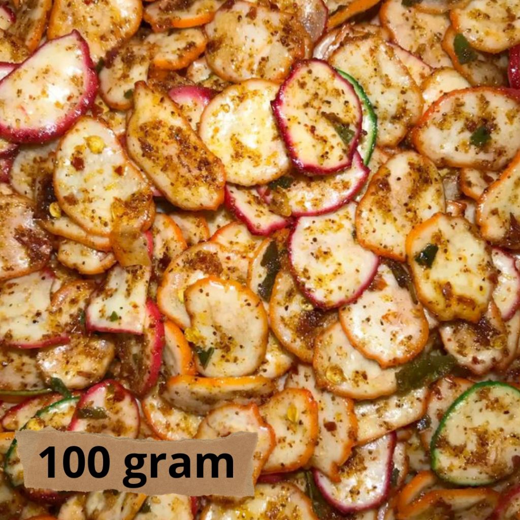 

Kerupuk Seblak Kering Pedas Daun Jeruk 100 Gram