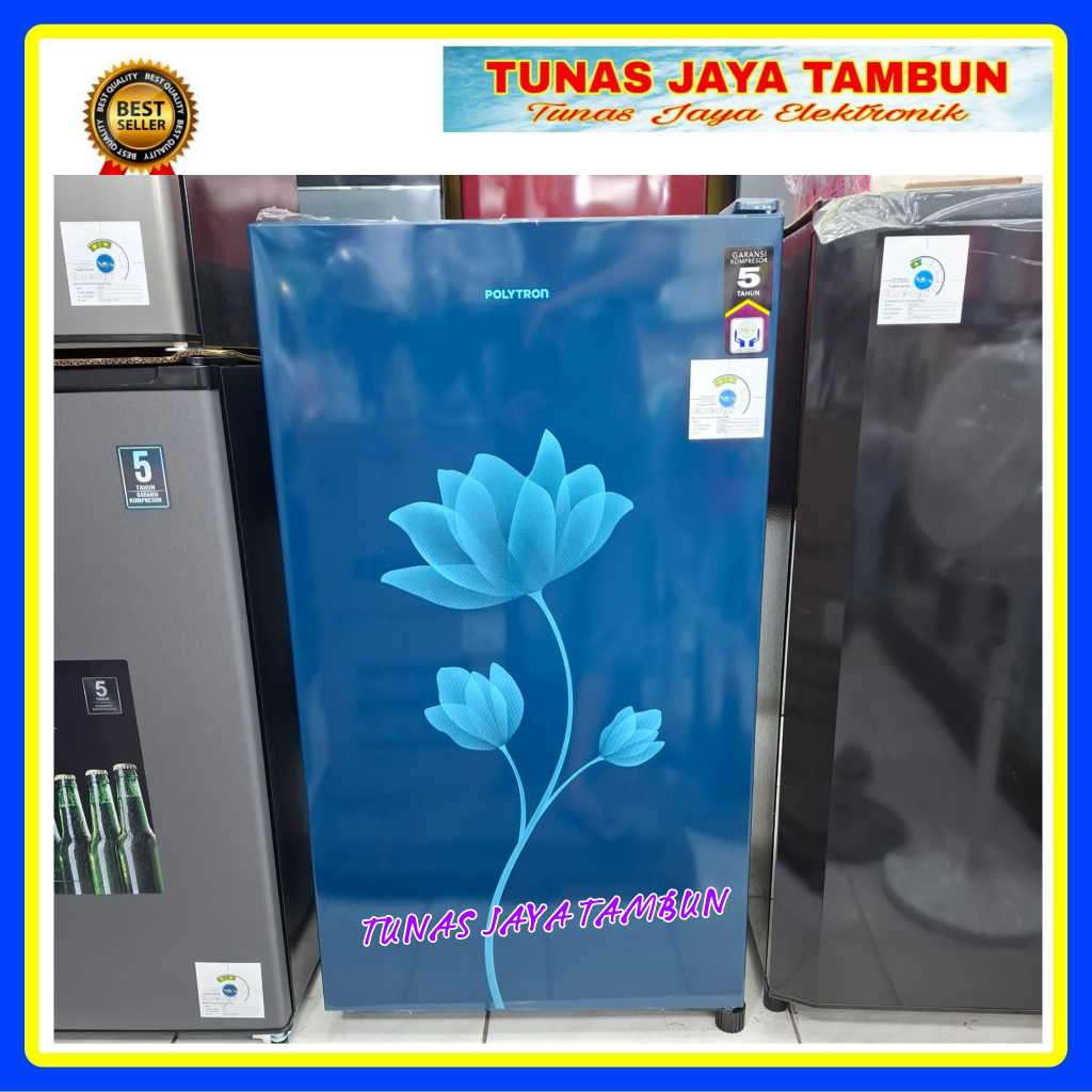 KULKAS POLYTRON PRB 159 B / KULKAS POLYTRON 1 PINTU  / KULKAS POLYTRON PRB 159 R