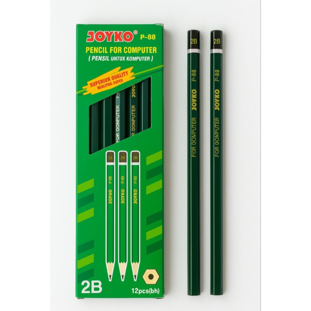 

JOYKO P-88 PENCIL FOR COMPUTER 2B | ISI 12 PCS | ECER