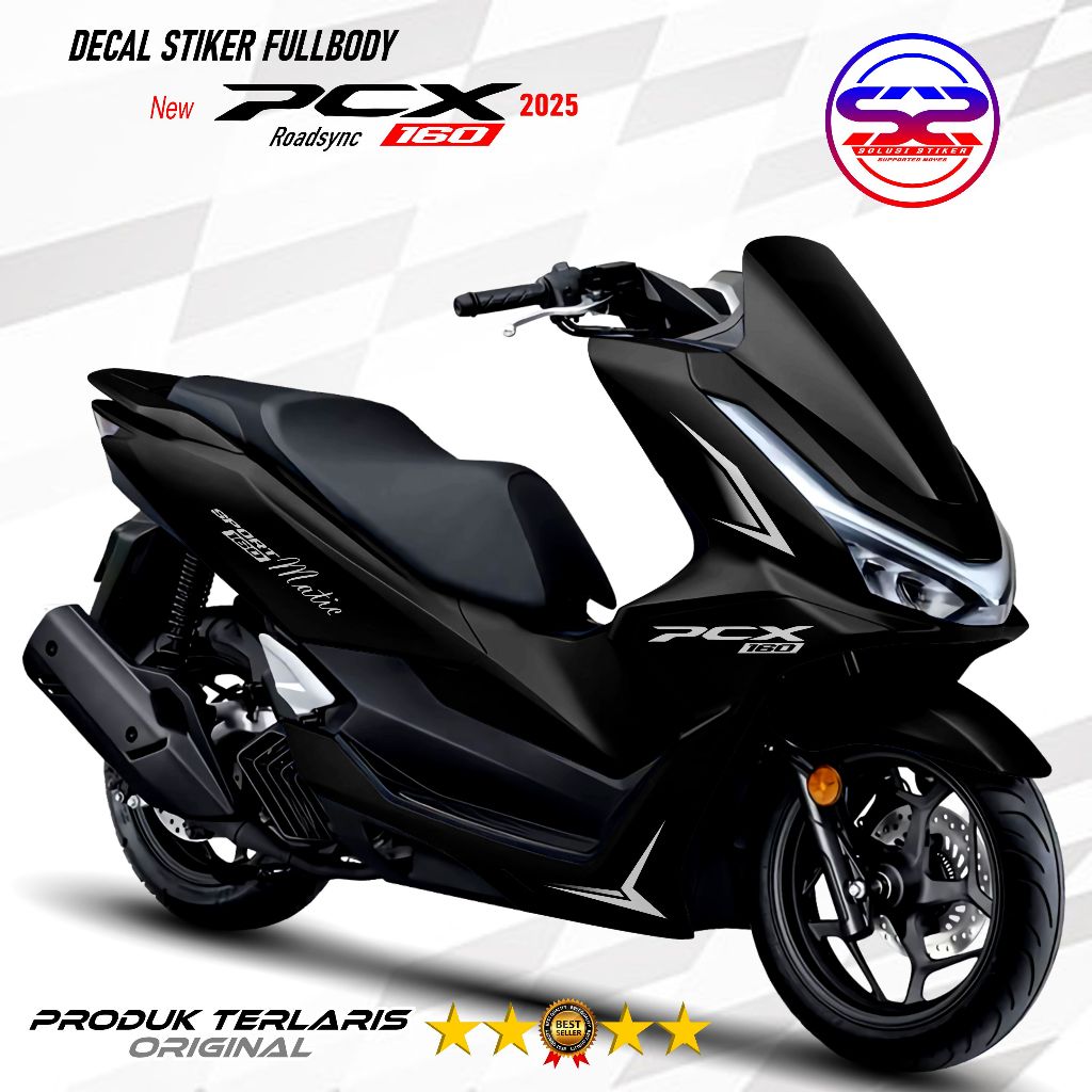 Stiker Decal Variasi Motor PCX 160 2025 Fullbody Stiker Motor PCX NEW 160