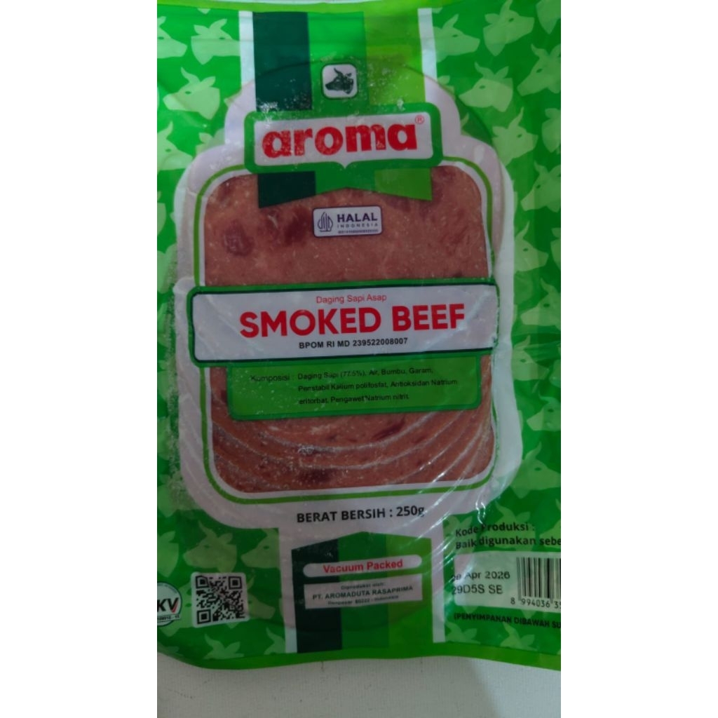 

Smoked Beef 250 Gr Aroma