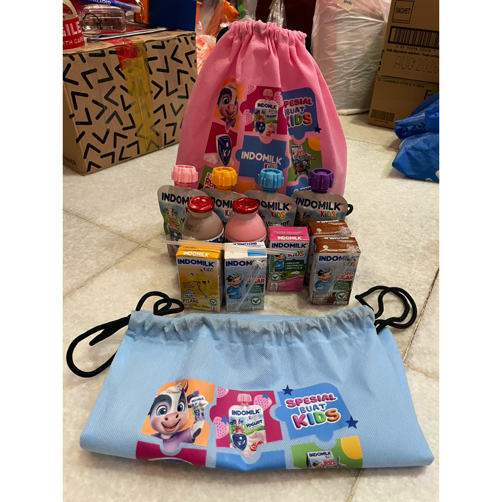 

Paket Susu dan Yogurt Indomilk FREE Tas Serut