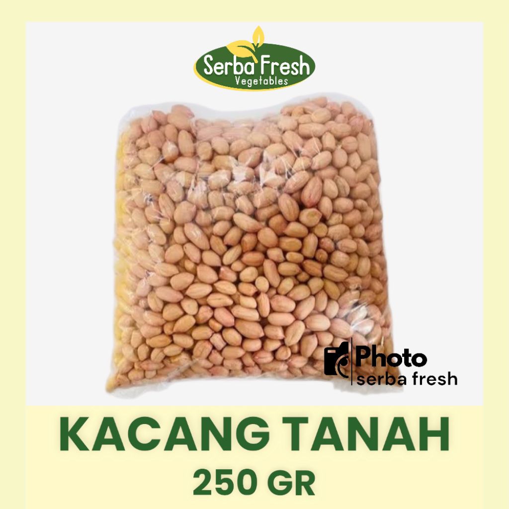 

KACANG TANAH KUPAS | 250GR | SERBA FRESH